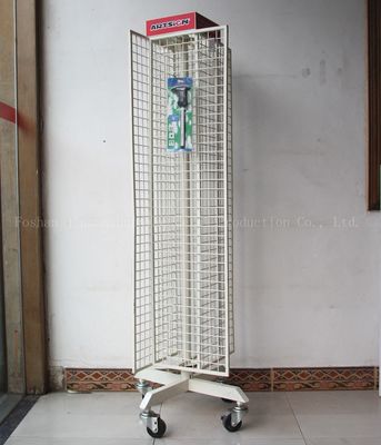 Wyjmowany biały drut obrotowy o wysokości 1650 mm i długości 600 mm