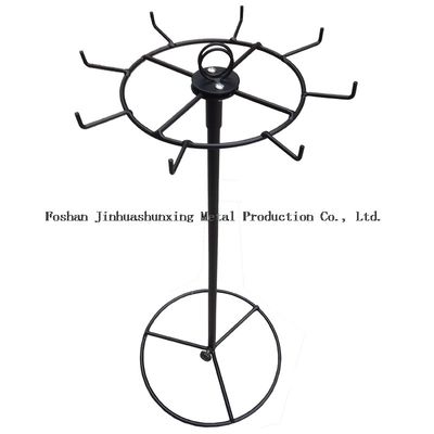 Wysokość 550 mm Szerokość 100 mm Obrotowy stojak ekspozycyjny z haczykami