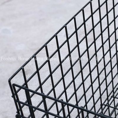 Centrum handlowe Przenośny wózek metalowy na klatkę Prosty, nowoczesny design z wózkiem na kółkach Wózek do przechowywania poduszek