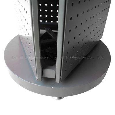 Stabilny 3-stronny stojak na pegboardy L400mm W400mm