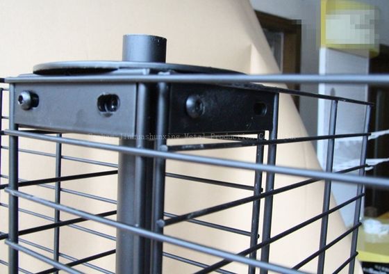 Czterostronny stojak obrotowy W500mm H1800mm (Stojak na akcesoria do telefonów komórkowych z hakiem)