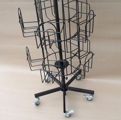 524 mm długość 1708 mm wysokość obrotowy stojak na literaturę, stojak na książki spinner 360 stopni