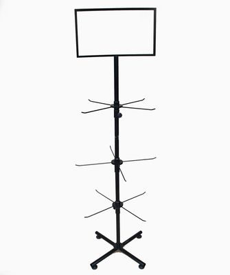 3 poziomy 550 mm szerokość 1780 mm wysokość Obrotowy stojak na etui na telefon