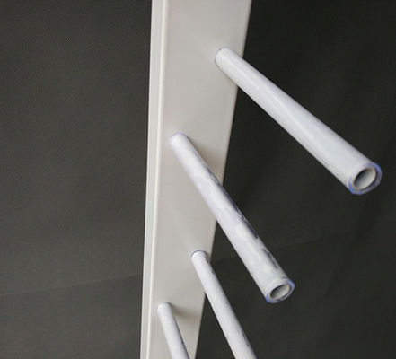 Długość 650 mm Szerokość 400 mm Stojak do przechowywania skuterów, wolnostojący stojak na deskorolkę Biały