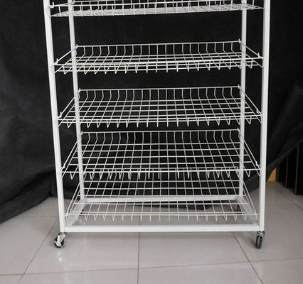 Głębokość 485 mm Wysokość 1680 mm Regały do ​​supermarketów w różnych kolorach