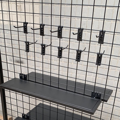 Wysokość 1800 mm dwustronne stojaki do supermarketów, stojak na artykuły spożywcze