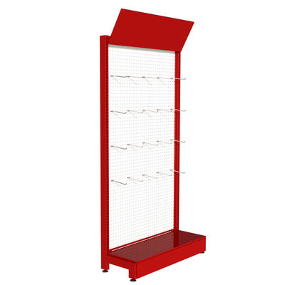 ODM Supermarket Stojaki ekspozycyjne Sklep Detaliczny metalowy stojak do przechowywania narzędzi Pegboard Stojak na akcesoria