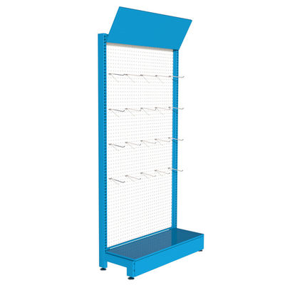 ODM Supermarket Stojaki ekspozycyjne Sklep Detaliczny metalowy stojak do przechowywania narzędzi Pegboard Stojak na akcesoria