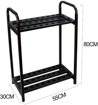 4 X 10,5 X 29 cali Organizer na torbę golfową Klub Wyświetlacz Putter Rack z 9 otworami