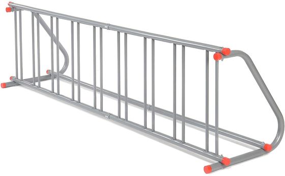 Stojak podłogowy 9 Organizator do przechowywania rowerów 111 &quot;L Stalowy stojak na siatkę powlekany proszkowo